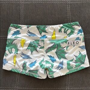 FLEO OG Dragon Print Shorts